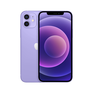 Apple iPhone 12, 64 GB, purple - Smartphone MJNM3ET/A