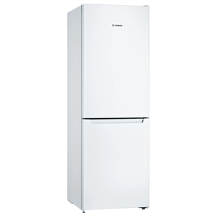 Bosch, augstums 176 cm, 282 L, balta - Ledusskapis KGN33NWEB