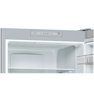 Bosch NoFrost, augstums 176 cm, 282 L, sudraba - Ledusskapis