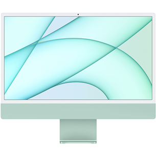 Apple iMac 24" (2021), M1 8C/8C, 8 ГБ, 512 ГБ, RUS, зеленый - Настольный компьютер "все в одном"