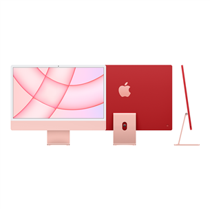 Apple iMac 24" (2021), M1 8C/8C, 8 ГБ, 512 ГБ, ENG, розовый - Настольный компьютер "все в одном"