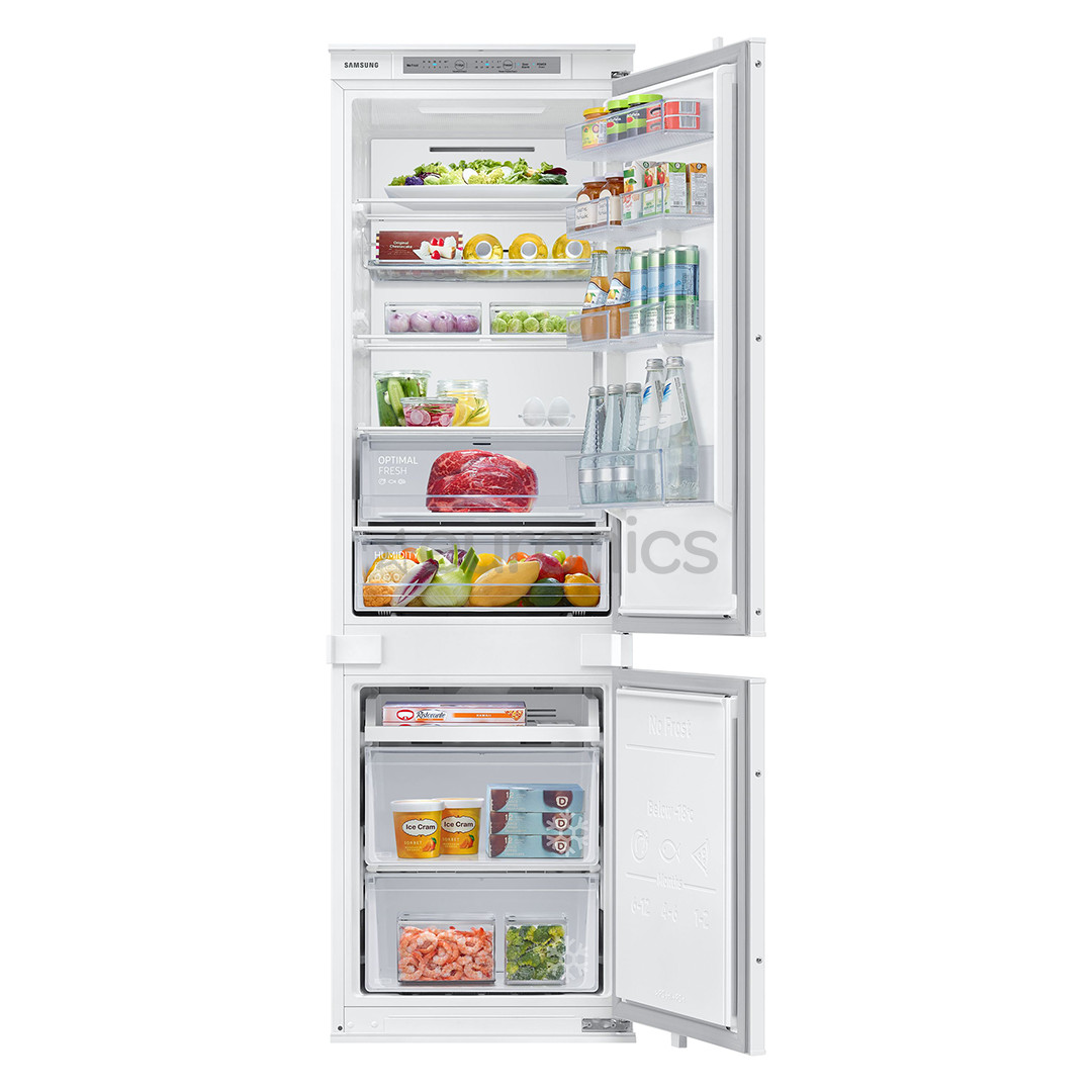 Samsung, augstums 177.5 cm, 267 L - Iebūvējams ledusskapis