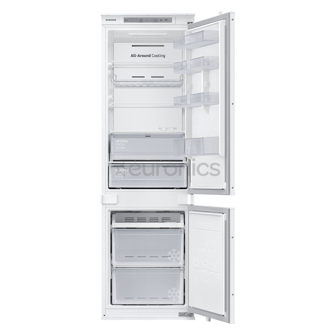 Samsung, augstums 177.5 cm, 267 L - Iebūvējams ledusskapis