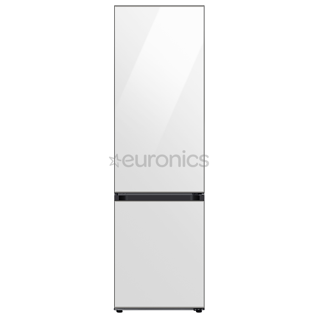 Samsung BeSpoke, augstums 203 cm, 390 L, balta - Ledusskapis