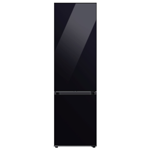 Samsung BeSpoke, augstums 203 cm, 390 L, melna - Ledusskapis