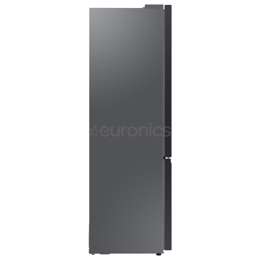 Samsung BeSpoke, augstums 203 cm, 390 L, melna - Ledusskapis