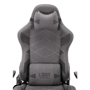 Datorkrēsls spēlēm Elite V4 Gaming Chair (Soft Canvas), L33T