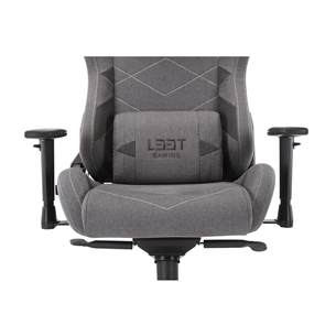 Datorkrēsls spēlēm Elite V4 Gaming Chair (Soft Canvas), L33T