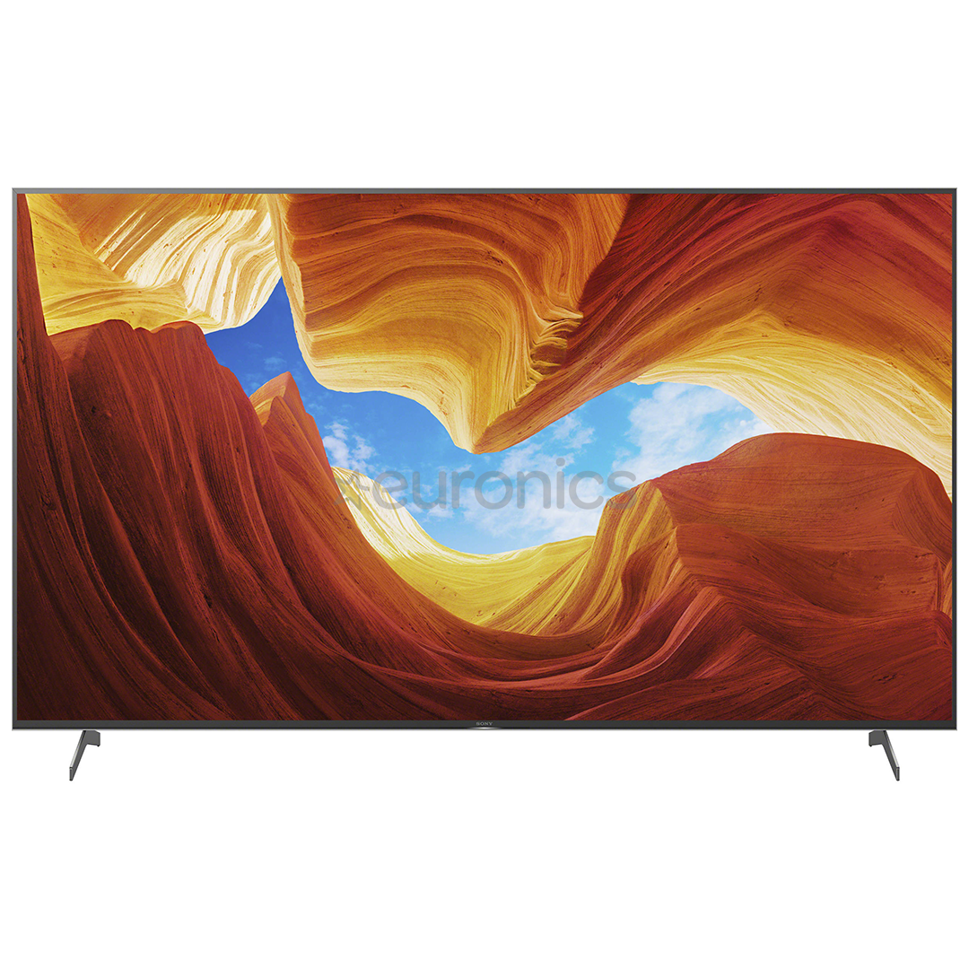Sony LCD 4K UHD, 85", sānu statīvs, pelēka - Televizors