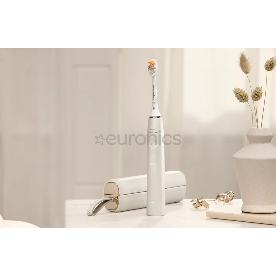 Philips Sonicare 9900 Prestige SenseIQ, zelta - Elektriskā zobu birste + ceļojuma futrālis