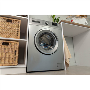 Beko, 6 kg, dziļums 44 cm, 1000 apgr/min -  Veļas mazgājamā mašīna ar priekšējo ielādi
