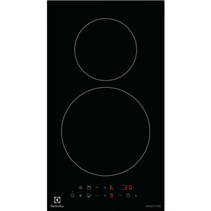 Electrolux, width 29 cm, frameless, black - Built-in Induction Hob LIT30230C