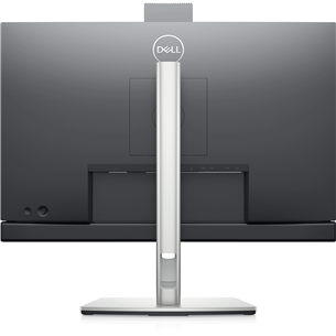 Dell C2422HE, 24'', FHD, LED IPS, USB-C, видео-конференции, черный/серый - Монитор