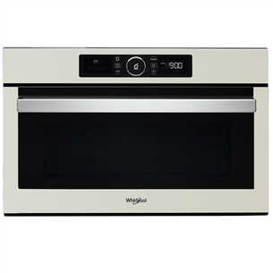 Whirlpool, 31 L, 1000 W, silver - Built-in Microwave Oven with Grill