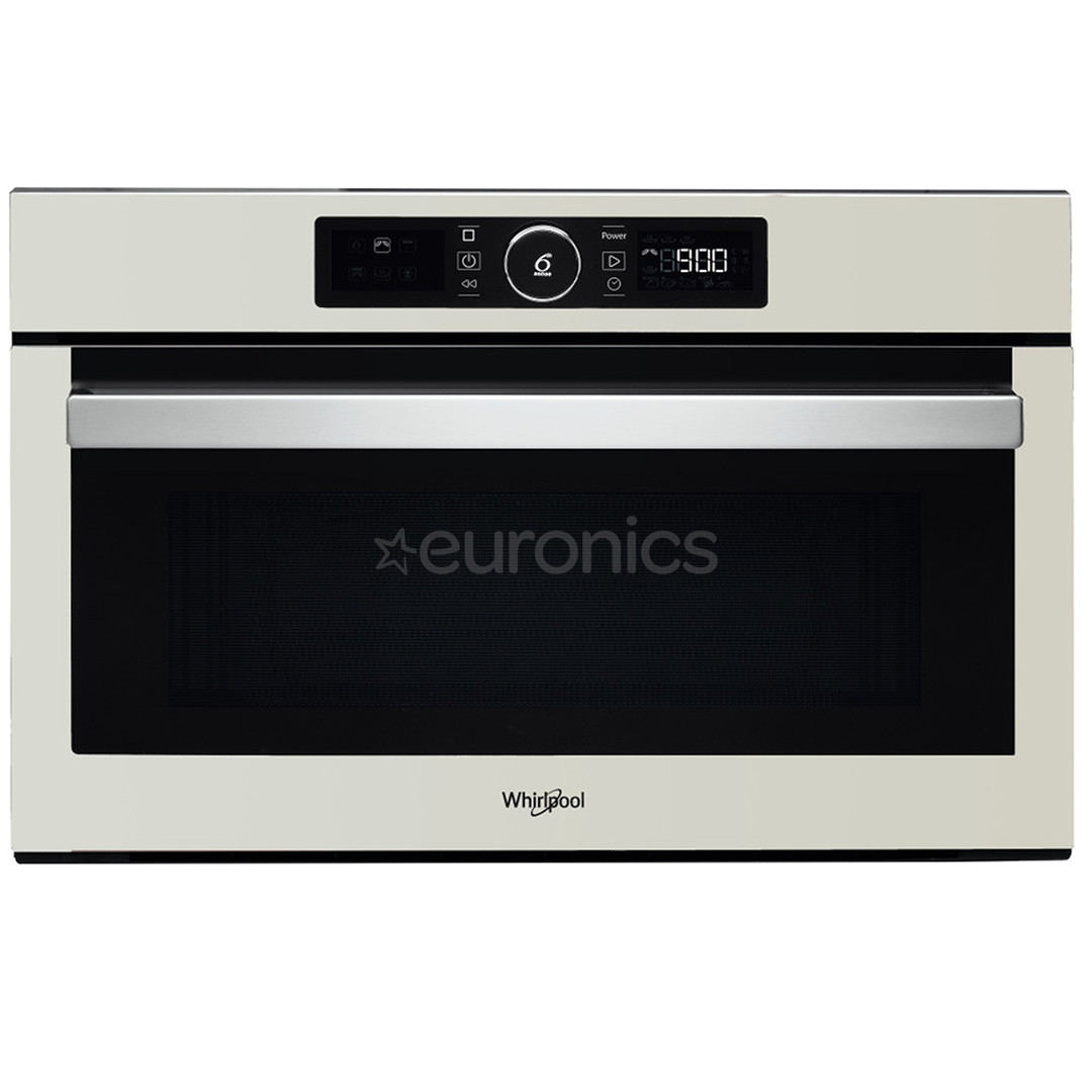 Whirlpool, 31 L, 1000 W, silver - Built-in Microwave Oven with Grill