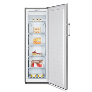 Hisense, NoFrost, 194 L, height 170 cm, inox - Freezer