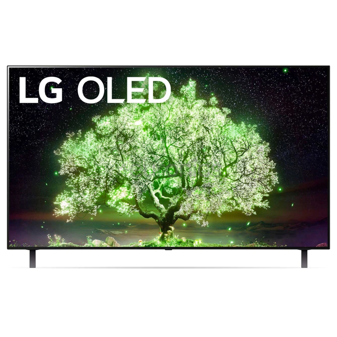 LG OLED 4K UHD, 55'', feet stand, gray 