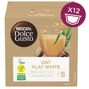 Nescafe Dolce Gusto Oat Flat White, 12 porcijas - Kafijas kapsulas