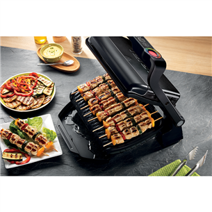 Tefal Optigrill+, 2000 Вт, черный - Электрический гриль