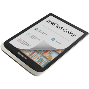 PocketBook InkPad Color, 7,8", 16 ГБ, серебристый - Электронная книга