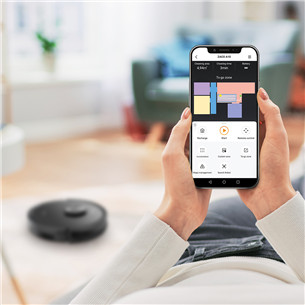 Zaco A10 W&D, pelēka - Robots putekļu sūcējs