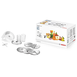 Bosch VeggieLove, MUM5 - Smalcinātāju komplekts virtuves kombainam