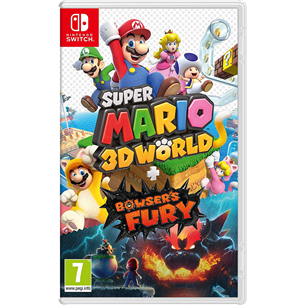Игра Super Mario 3D World + Bowser's Fury для Nintendo Switch 045496427306