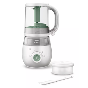 Philips AVENT 4-in-1, četri vienā, balta – Tvaicētājs un blenderis SCF885/01