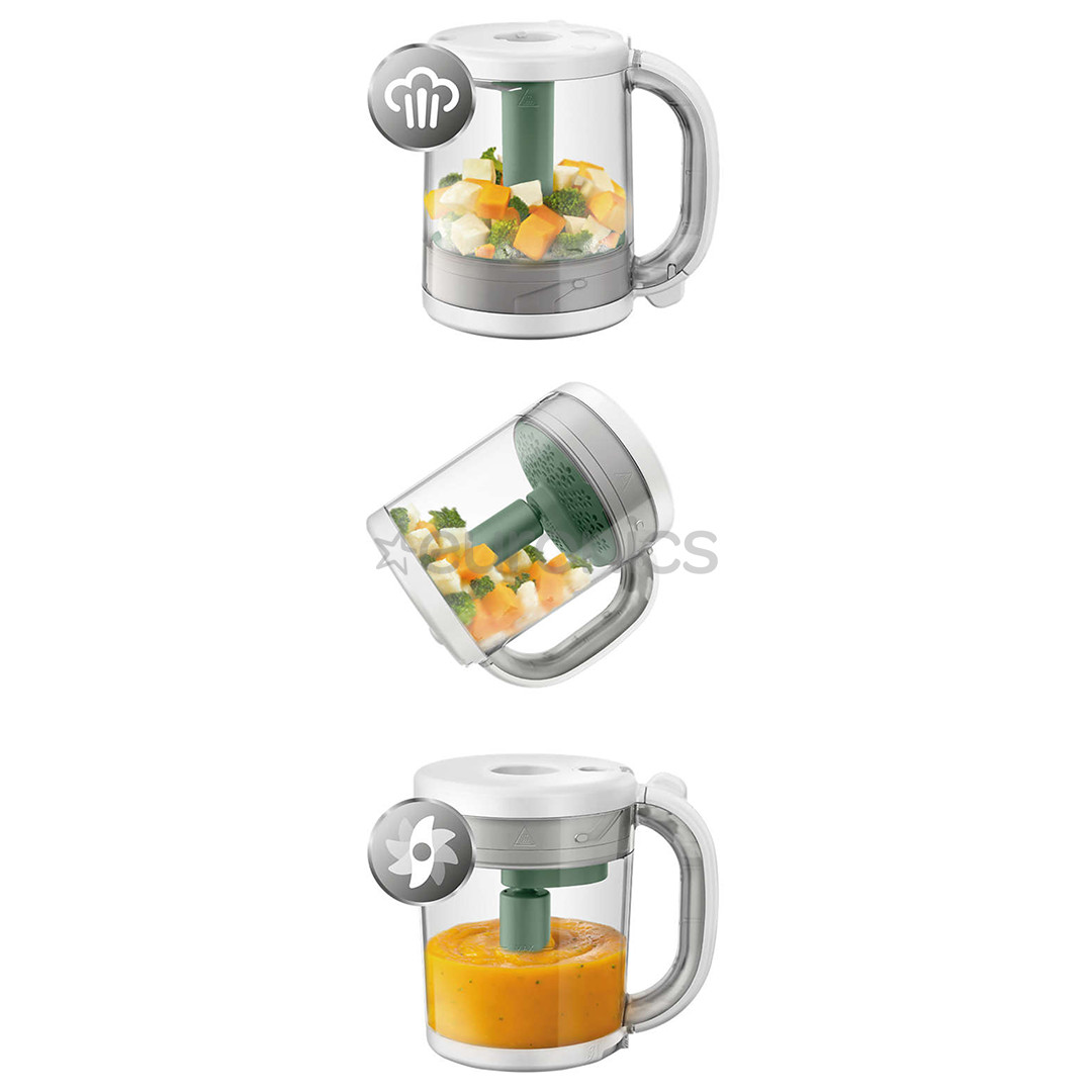 Philips AVENT 4-in-1, četri vienā, balta – Tvaicētājs un blenderis