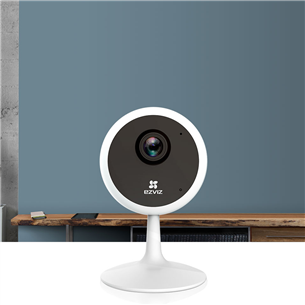 EZVIZ C1C, 1 МП, WiFi, ночной режим, белый - Домашняя камера видеонаблюдения