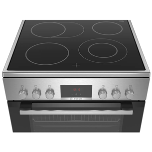 Bosch, 60 cm, grey - Ceramic cooker