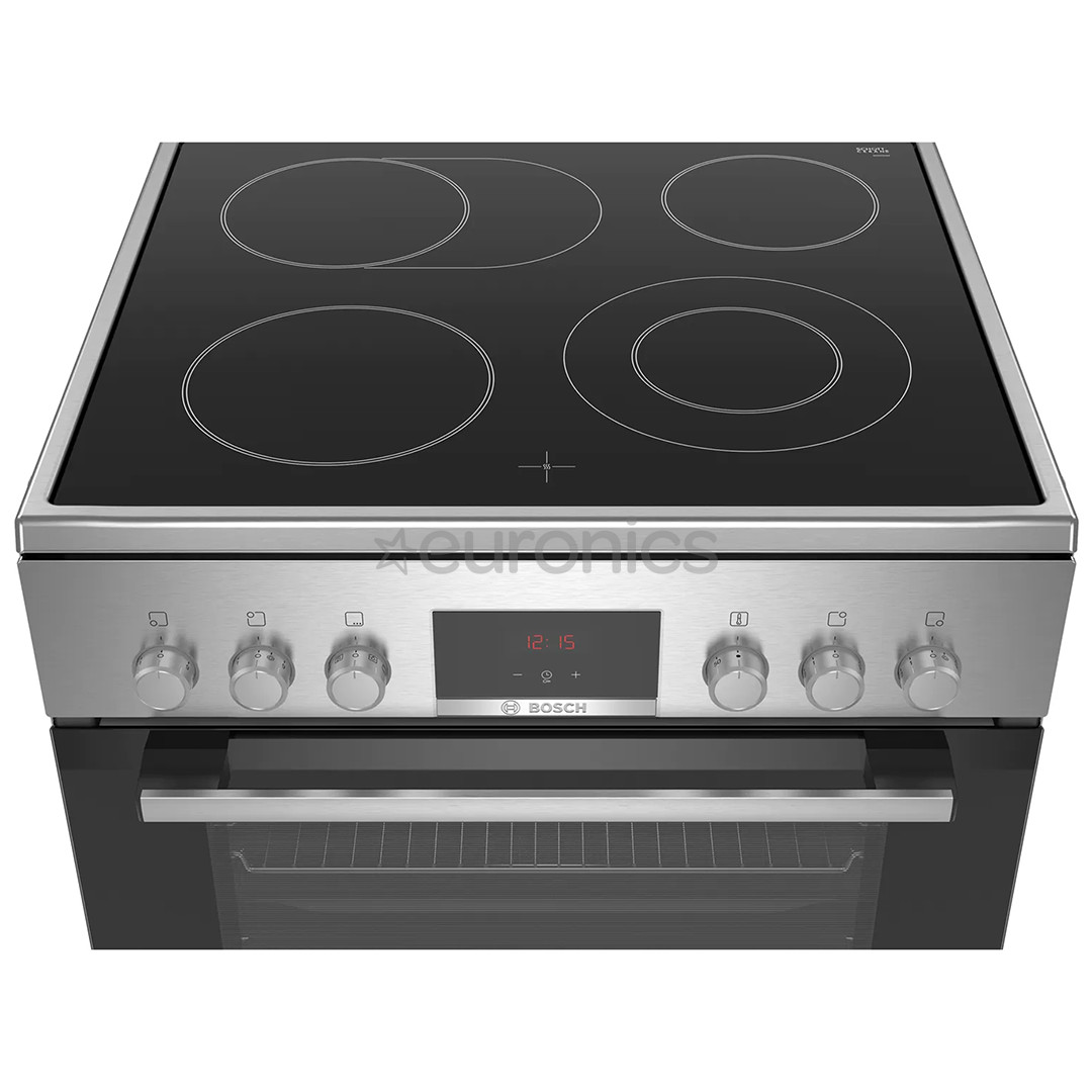 Bosch, 60 cm, grey - Ceramic cooker