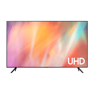 Samsung LCD 4K UHD, 43", feet stand, gray - TV UE43AU7172UXXH