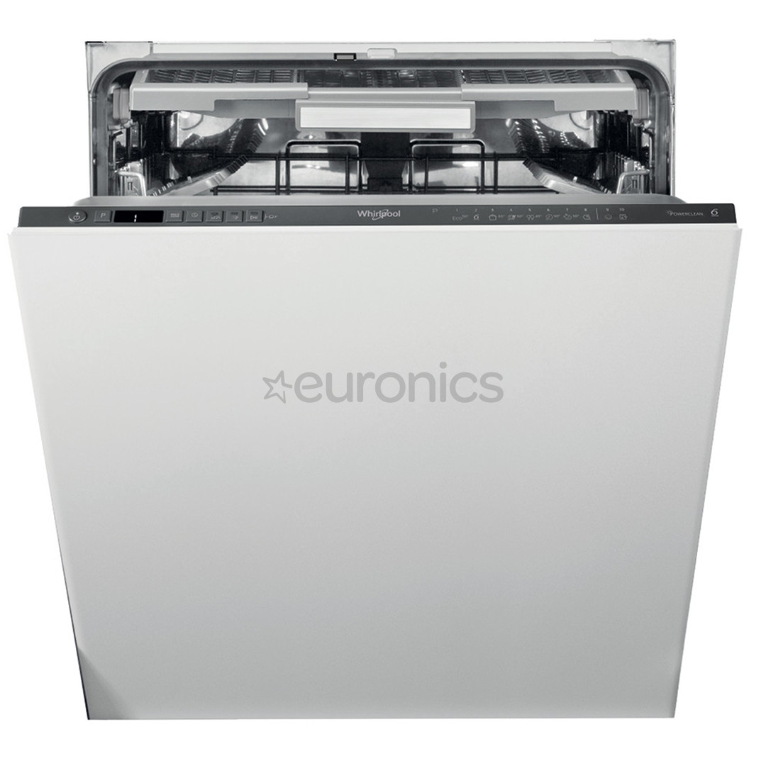 Whirlpool, 15 komplekti, platums 59.8 cm – Iebūvējama trauku mazgājamā mašīna
