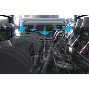 Whirlpool, 15 komplekti, platums 59.8 cm – Iebūvējama trauku mazgājamā mašīna