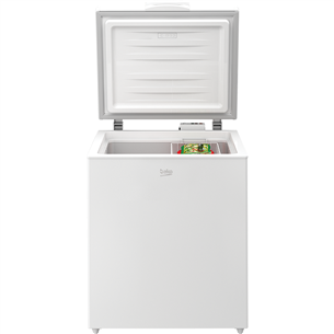 Beko, platums 75.5 cm, 205 L, balta - Lādes tipa saldētava