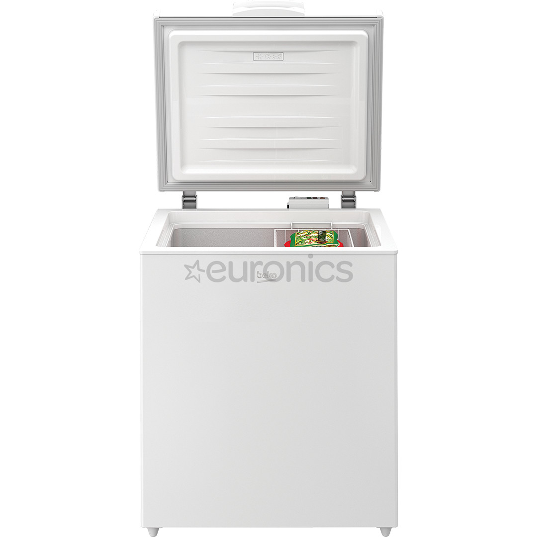 Beko, platums 75.5 cm, 205 L, balta - Lādes tipa saldētava