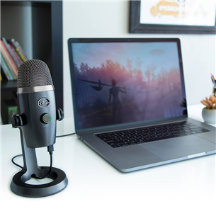 Blue Yeti Nano, USB, серый - Микрофон