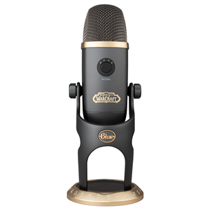 Blue Yeti X World of Warcraft, USB, черный - Микрофон