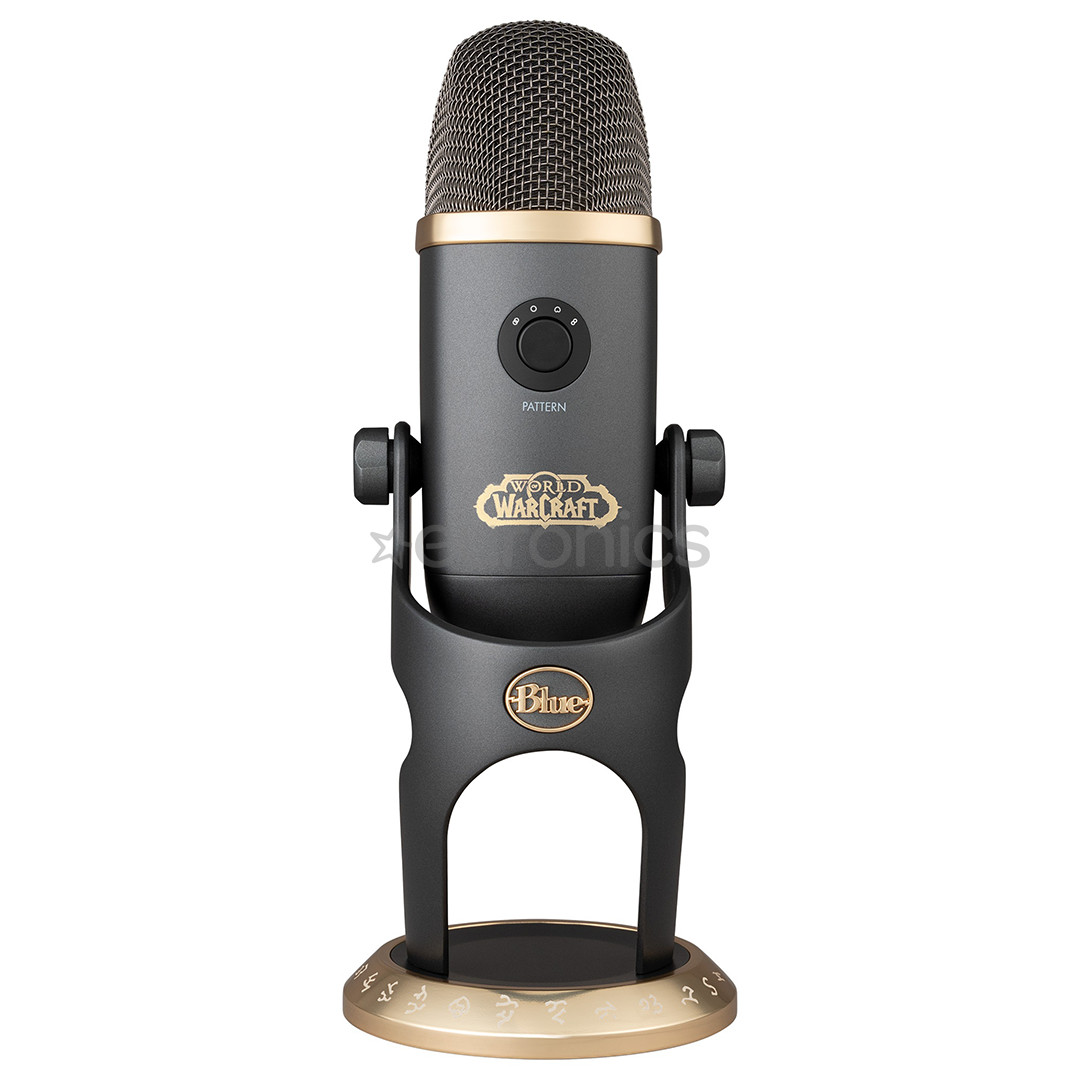 Blue Yeti X World of Warcraft, USB, black - Microphone