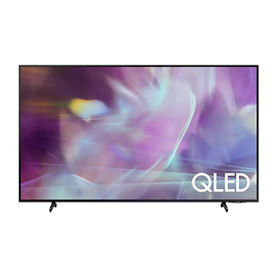 Samsung AirSlim QLED 4K UHD, 65'', боковые ножки, черный - Телевизор