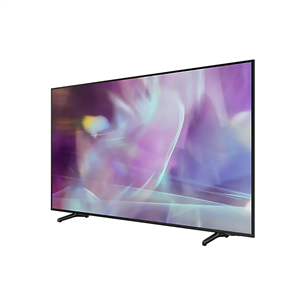 Samsung AirSlim QLED 4K UHD, 65'', sānu statīvs, melna - Televizors