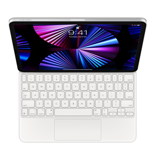 Apple Magic Keyboard, iPad Air (4 gen, 2020), iPad Air (5 gen, 2022), iPad Pro 11'', INT, белый - Клавиатура MJQJ3Z/A