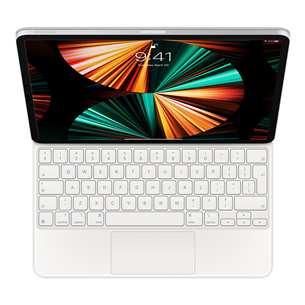 Apple Magic Keyboard for 12,9'' iPad Pro (3rd, 4th, 5th gen), RUS, белый - Клавиатура MJQL3RS/A