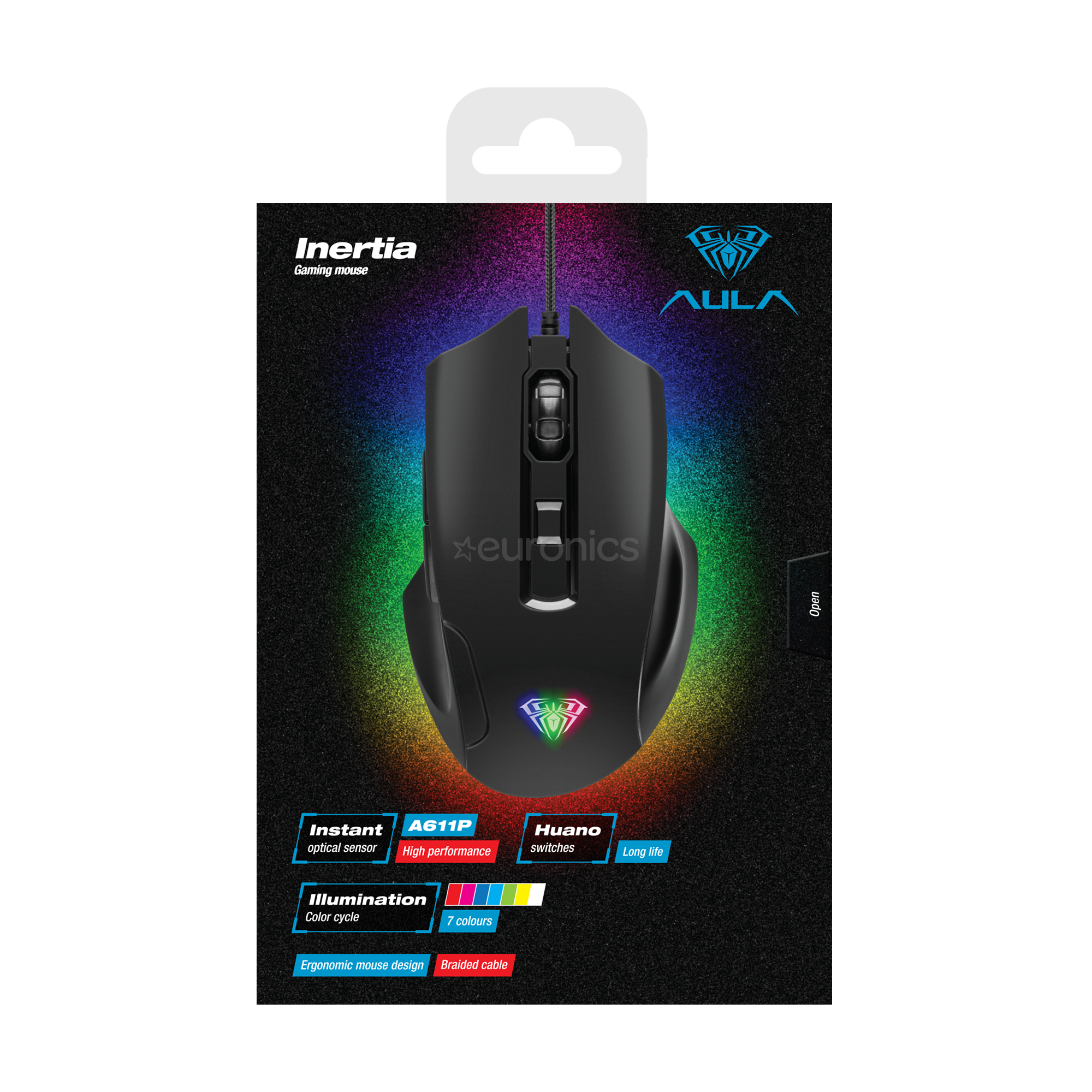 Optical mouse Inertia, Aula