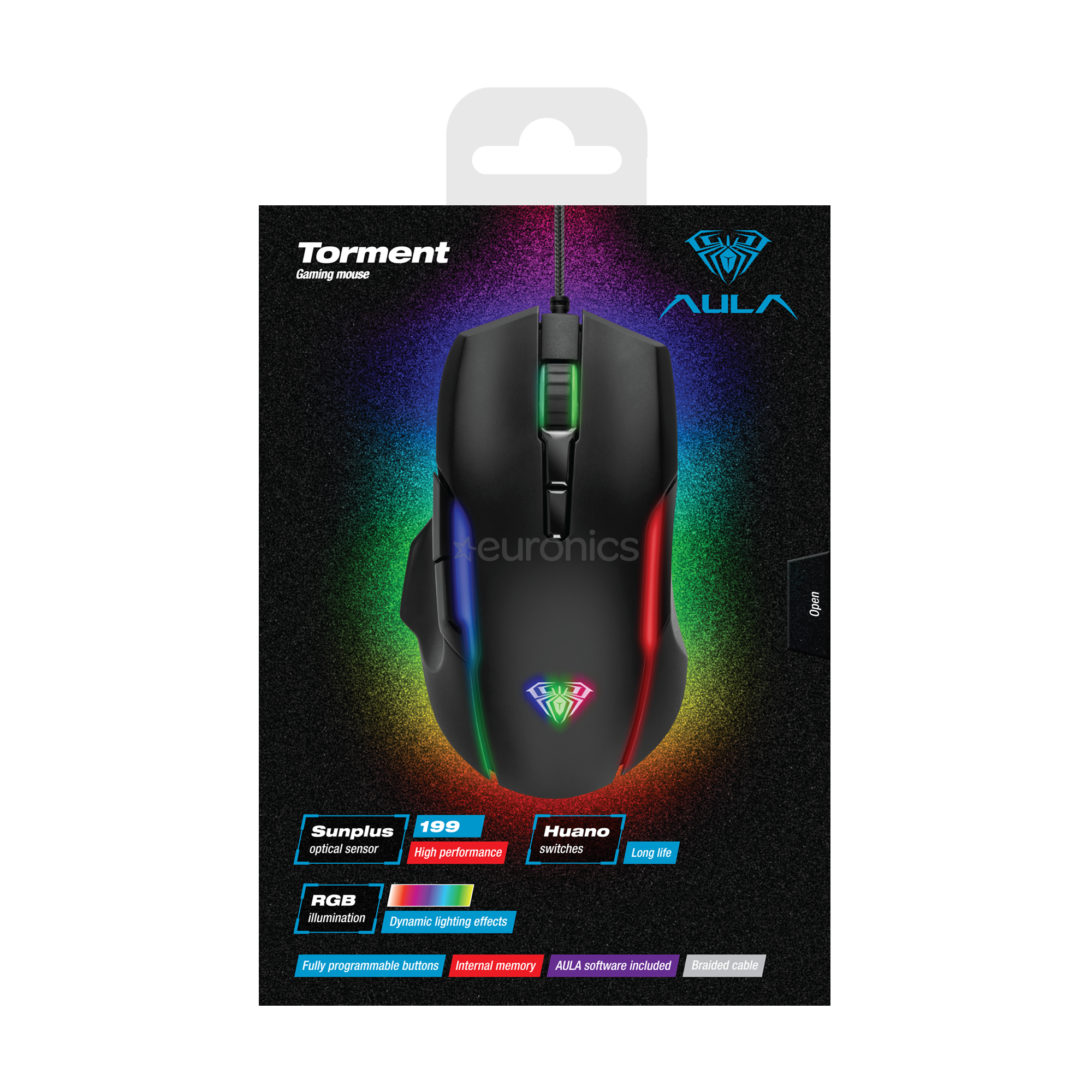 Optical mouse Torment, Aula