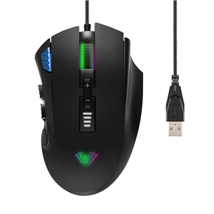 Aula Reaper, black - Optical mouse