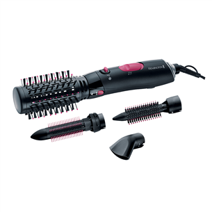 Remington Volume & Curl, 1000 Вт, черный/розовый - Фен-щетка AS7051