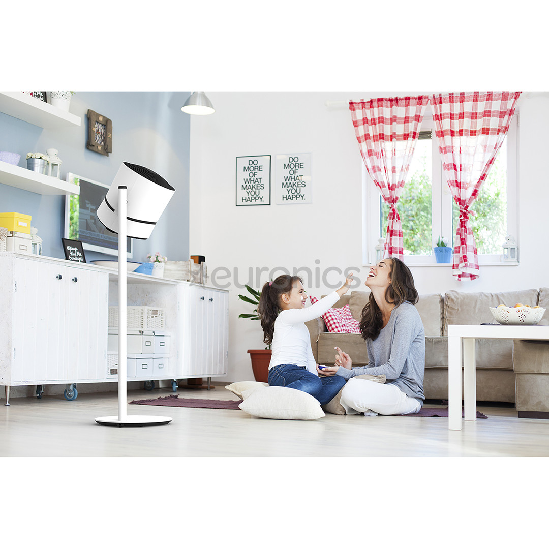 Boneco Cool&Clean, 36 W, white/black - Floor fan