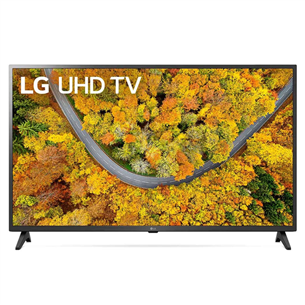 LG LCD 4K UHD, 43'', sānu statīvs, melna - Televizors 43UP75003LF.AEU